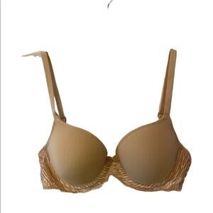 Wacoal La Femme Underwire Sand T-Shirt Bra 853117 32C
